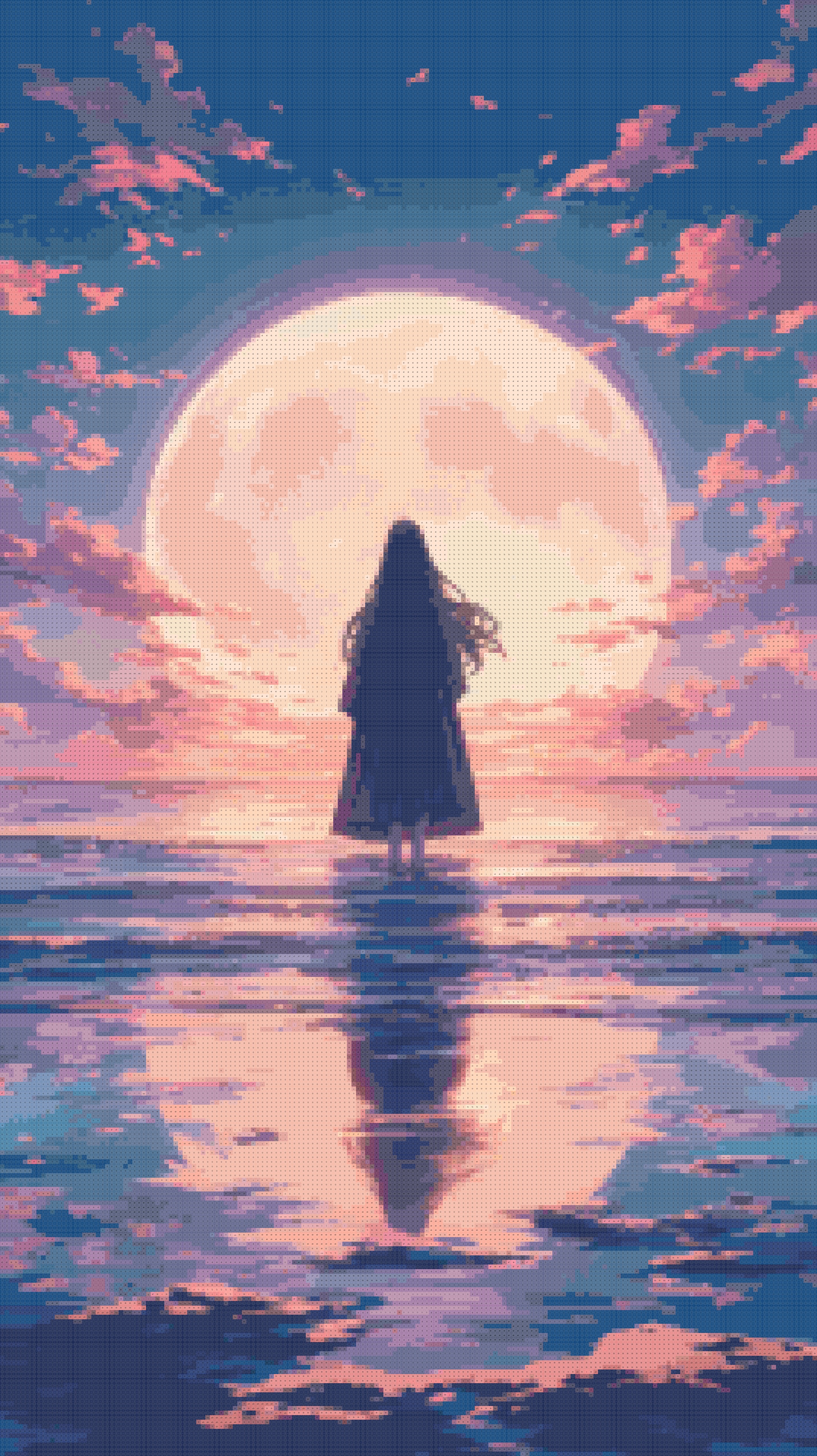 Conversion result - Diamond painting pattern